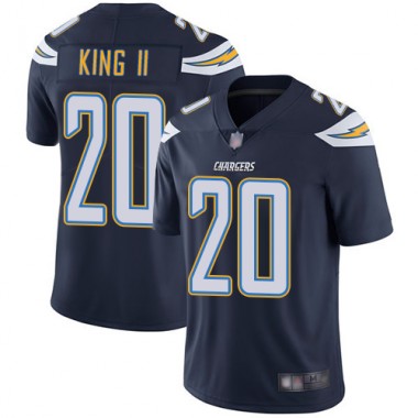 Los Angeles Chargers NFL Football Desmond King Navy Blue Jersey Men Limited 20 Home Vapor Untouchable